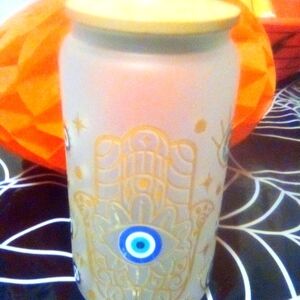 NWT Evil Eye 16 oz coffee cup